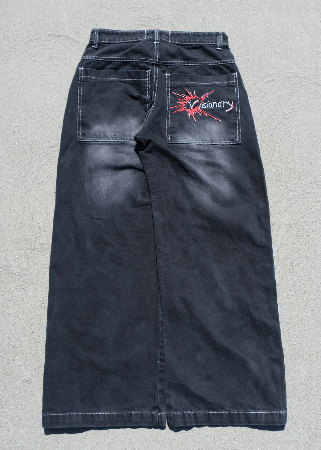 Flame Denim - Black
