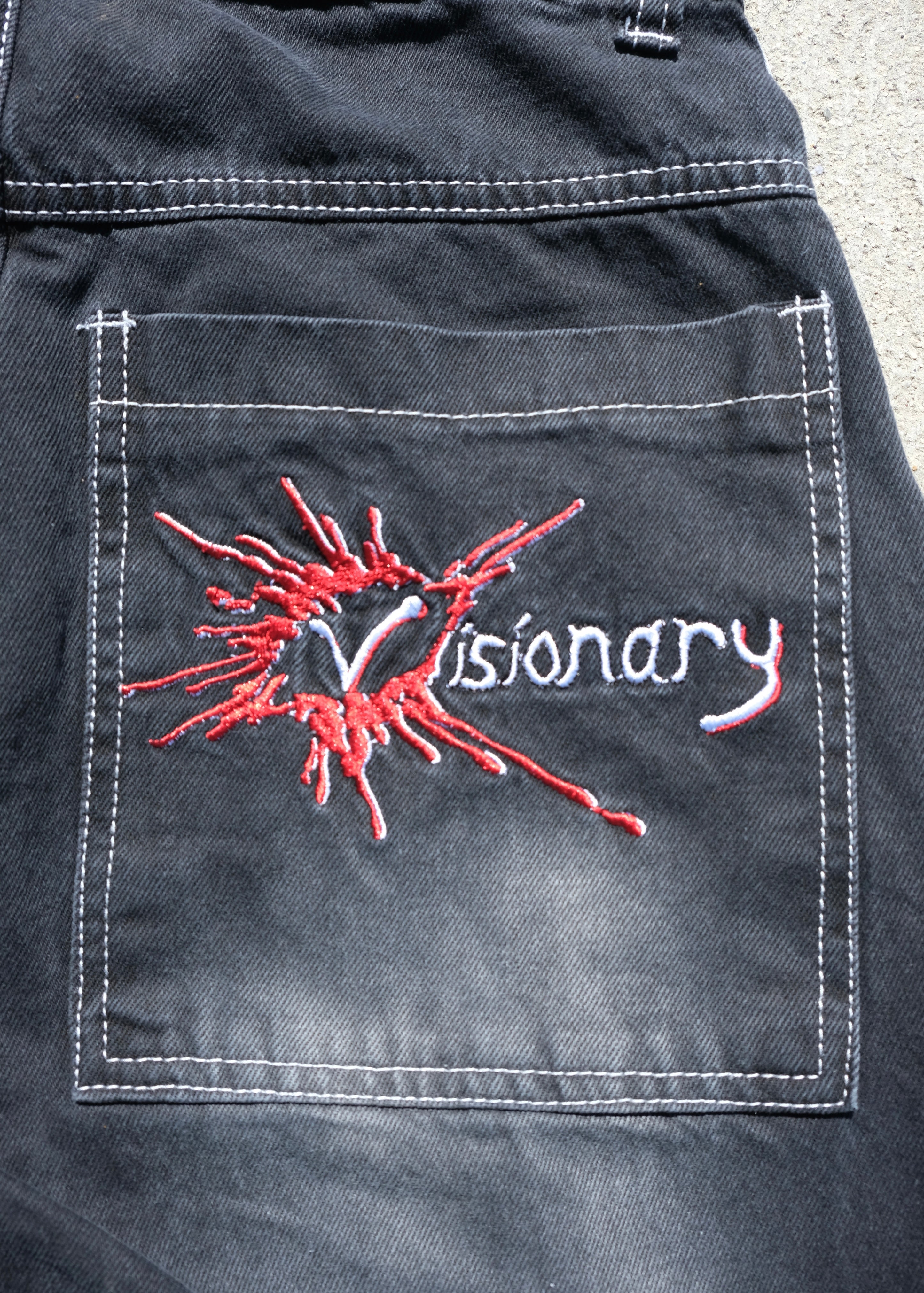Flame Denim - Black
