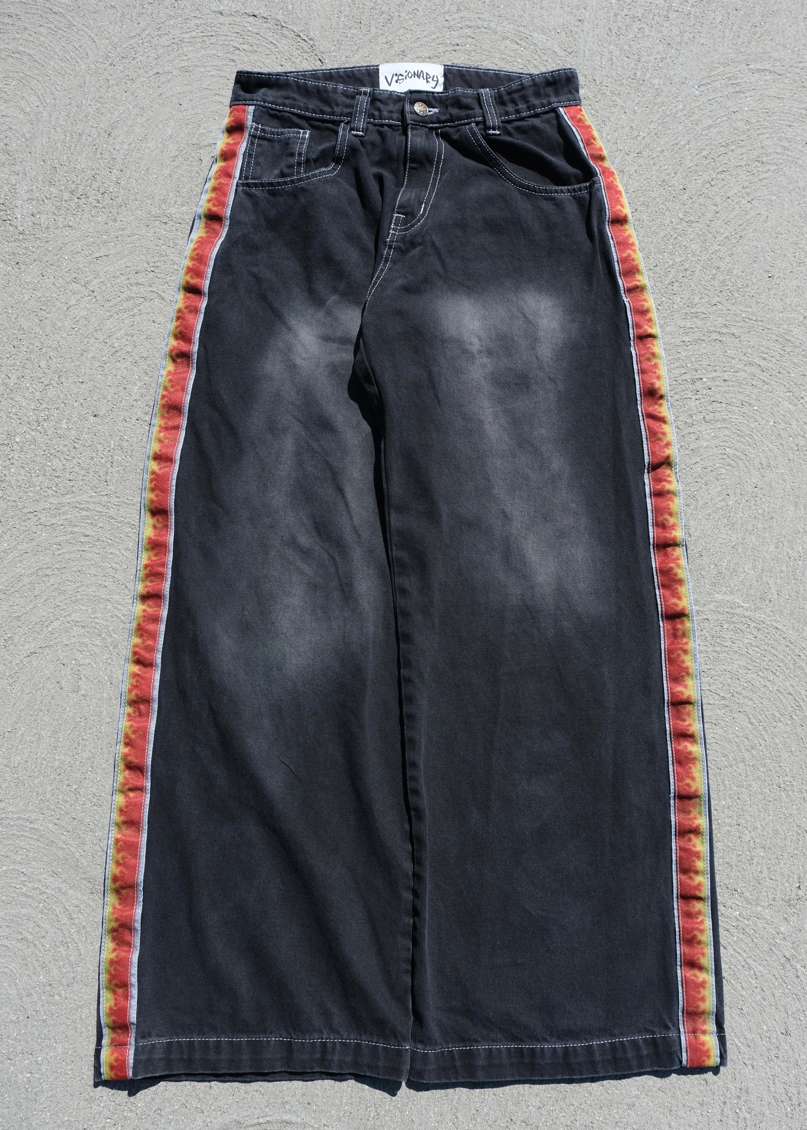 Flame Denim - Black