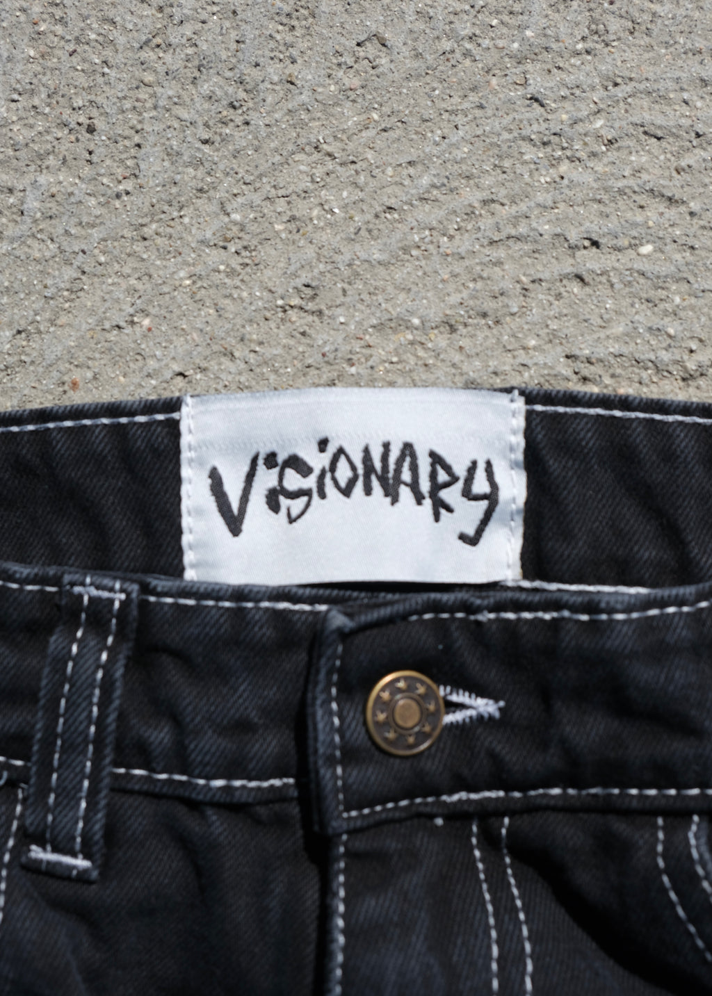Flame Denim - Black